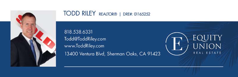 Todd Riley - Los Angeles Real Estate Agent Signature